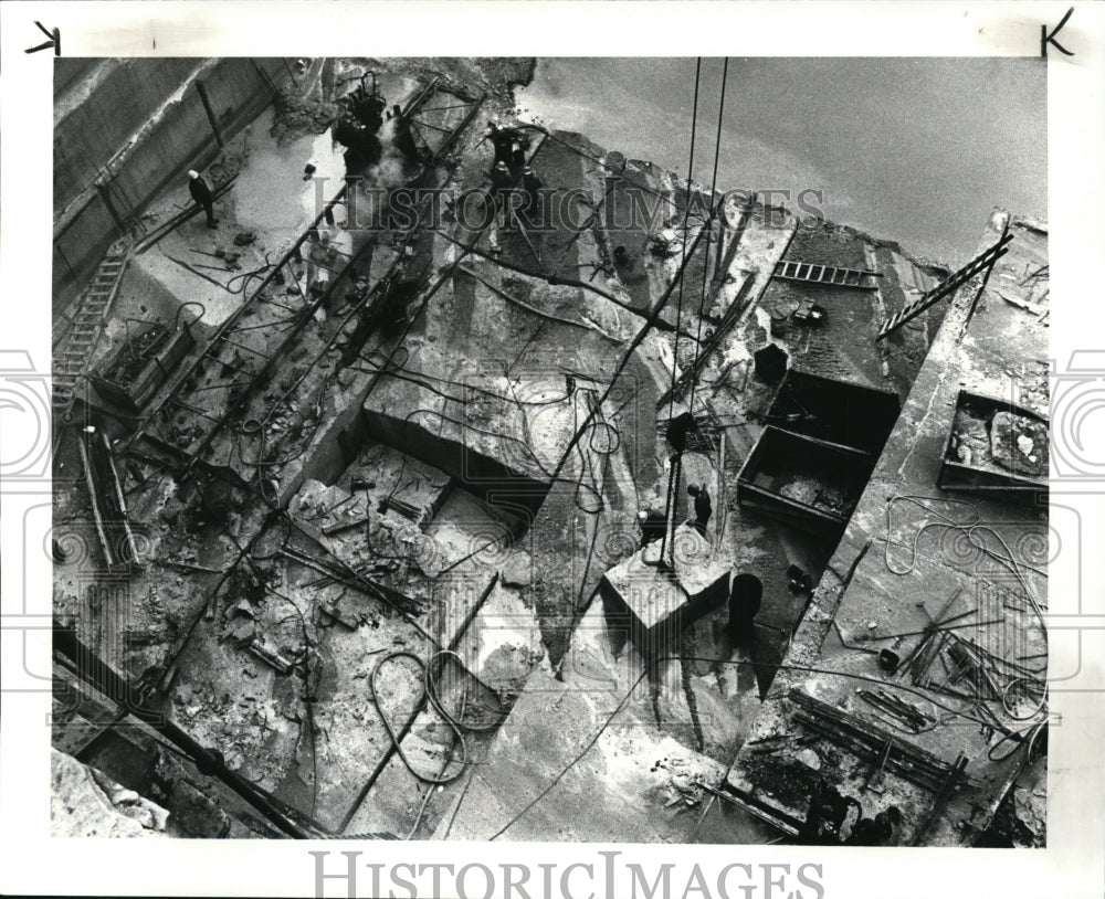 1985 Press Photo Cleveland Quarries - cvb17811 - Historic Images