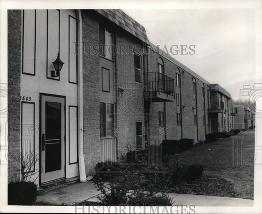 1973 Press Photo Apartments at Brendan Court - cvb17827 - Historic Images