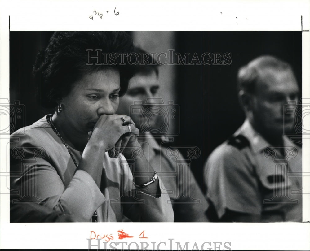1991 Press Photo Safety Director Carolyn Allen - cvb17888 - Historic Images