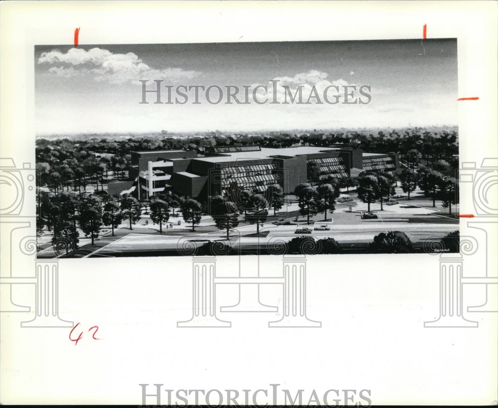 1979 Press Photo Tri-C new East campus, designed by Architect Richard Van Aiken - Historic Images