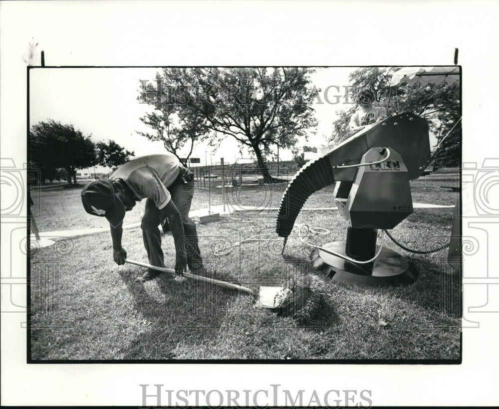 1984 Press Photo Rehearsal for Tri-C groundbreaking- Cuyahoga Community College - Historic Images