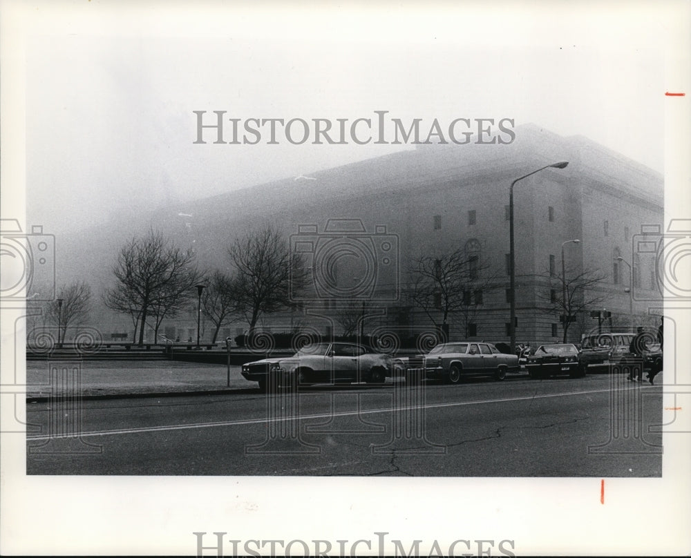 1978 Press Photo Public auditorium during fog weather - cvb17922 - Historic Images