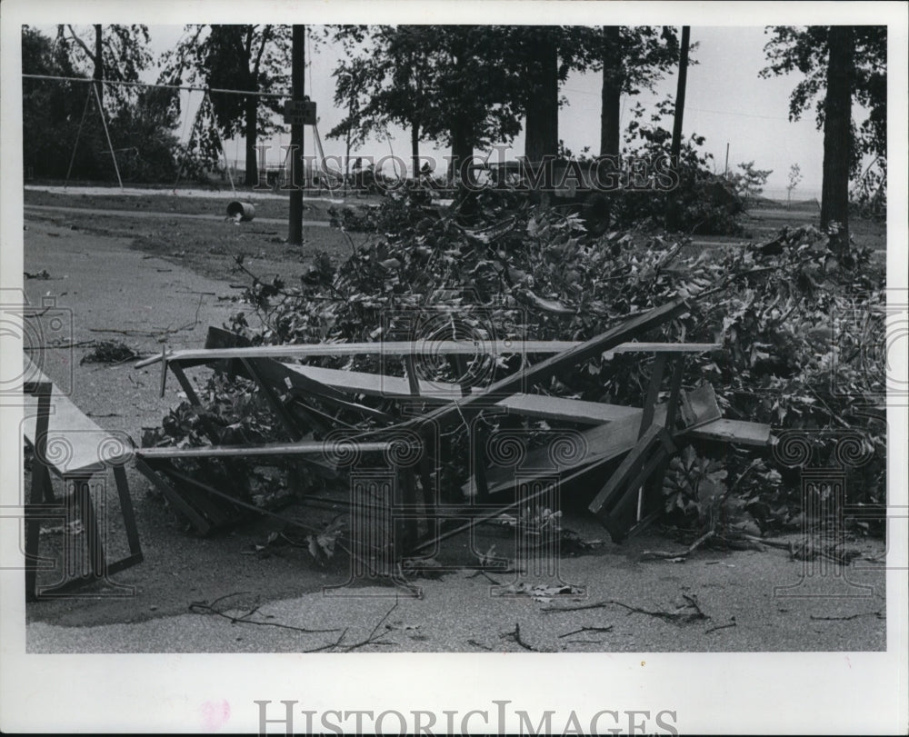 1969 Devastating storm that hit Lakewood Park-Historic Images