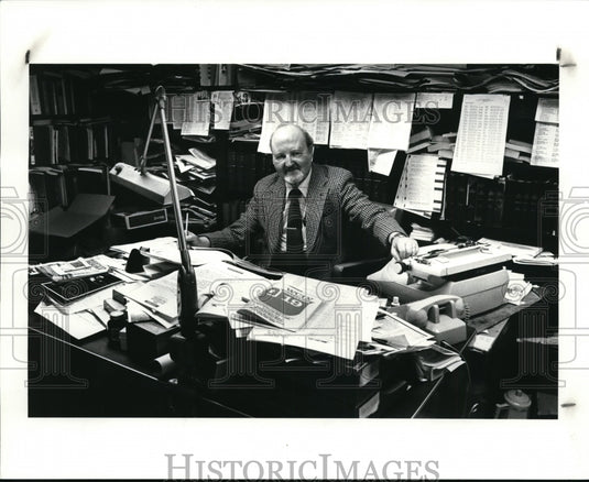 1988 Press Photo Klaus G. Roy of the Cleveland Orch. - cvb18129 - Historic Images