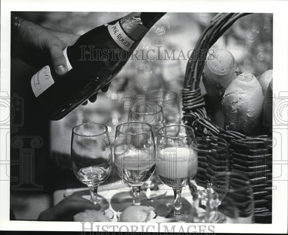 1986 Press Photo Wine tasting-West Point - cvb18225 - Historic Images