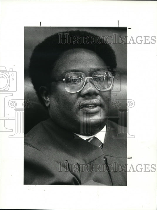 1983 Press Photo Judge Fred Mosely - cvb18246 - Historic Images