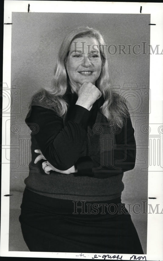 1982 Press Photo Gusti the Folksinger - cvb18302 - Historic Images