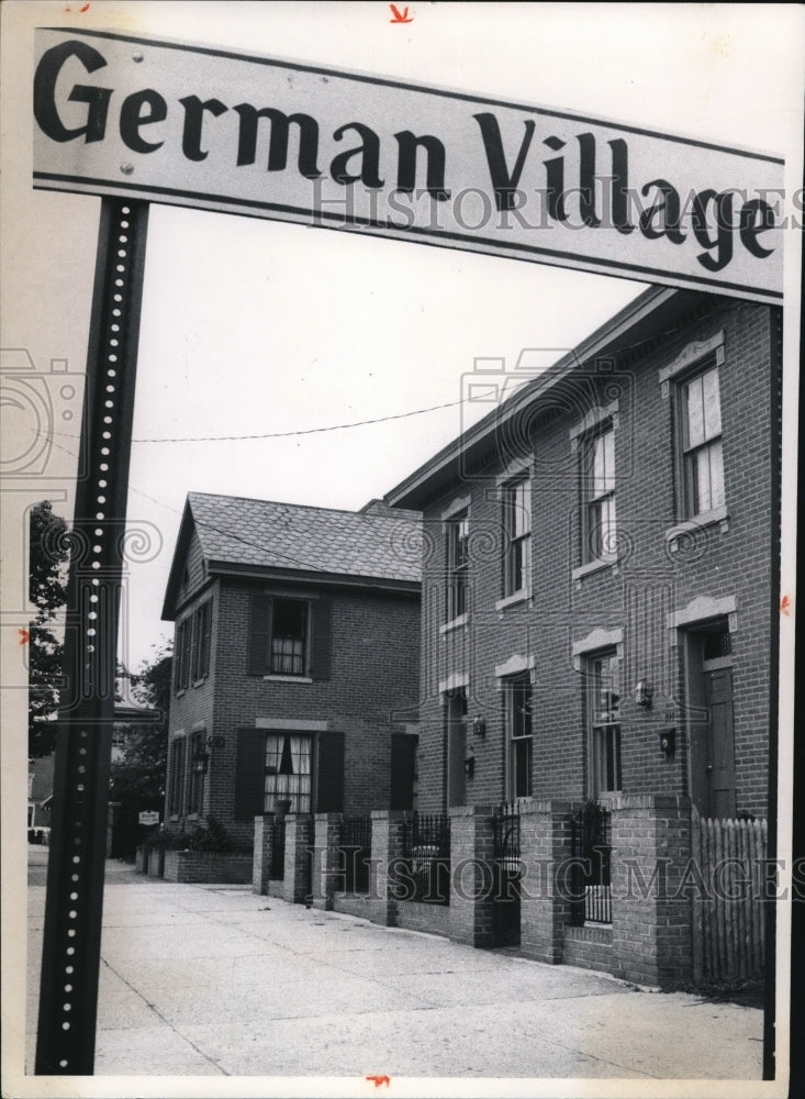 1972 German Village-Columbia Ohio-Historic Images