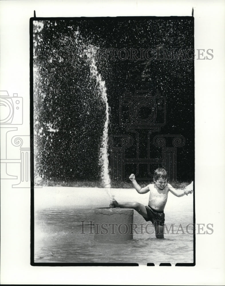 1984 Press Photo Celebrating first day of Summer-Nicholas Fedor - cvb18432 - Historic Images