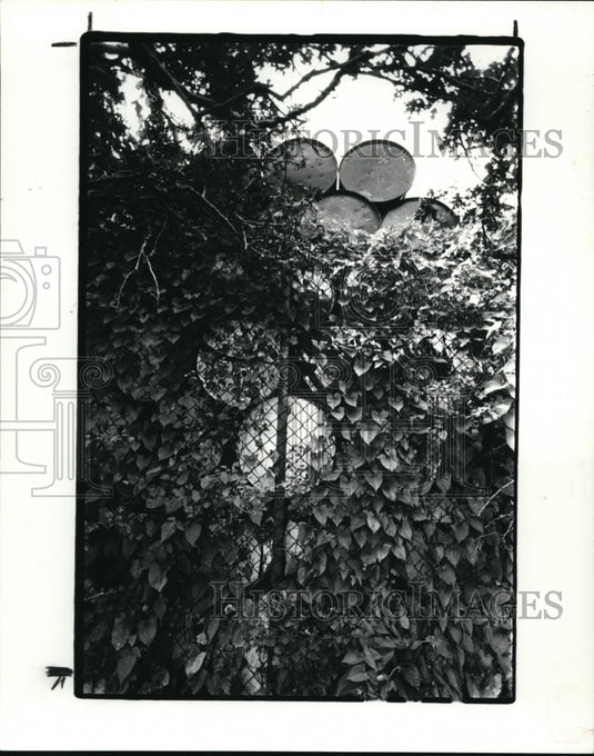 1984 Press Photo Everhart Playground at E 90th & Everhart - cvb18494 - Historic Images