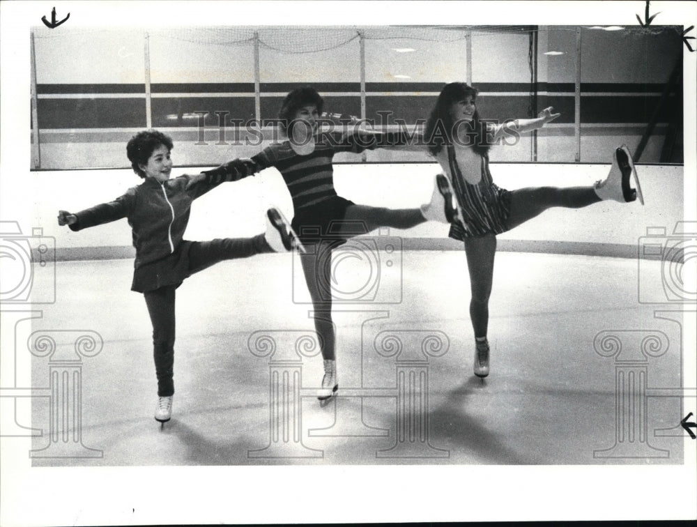 1984 Press Photo Ice Skating - cvb18668 - Historic Images