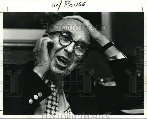 1982 Press Photo James W. Rouse - cvb18670 - Historic Images