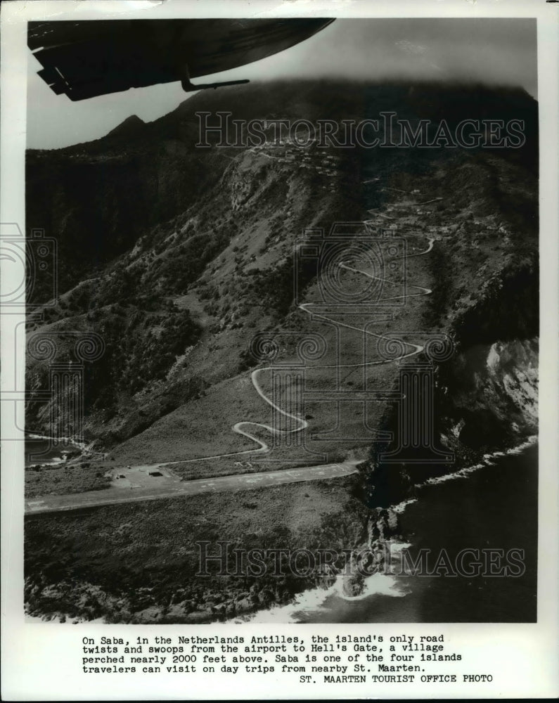 1994 Press Photo On Saba, in the Netherlands Antilles - cvb18741 - Historic Images