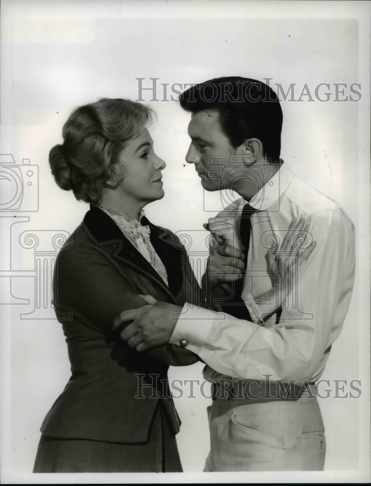 1966 Geraldine Page & Laurence Harvey in Summer and Smoke-Historic Images