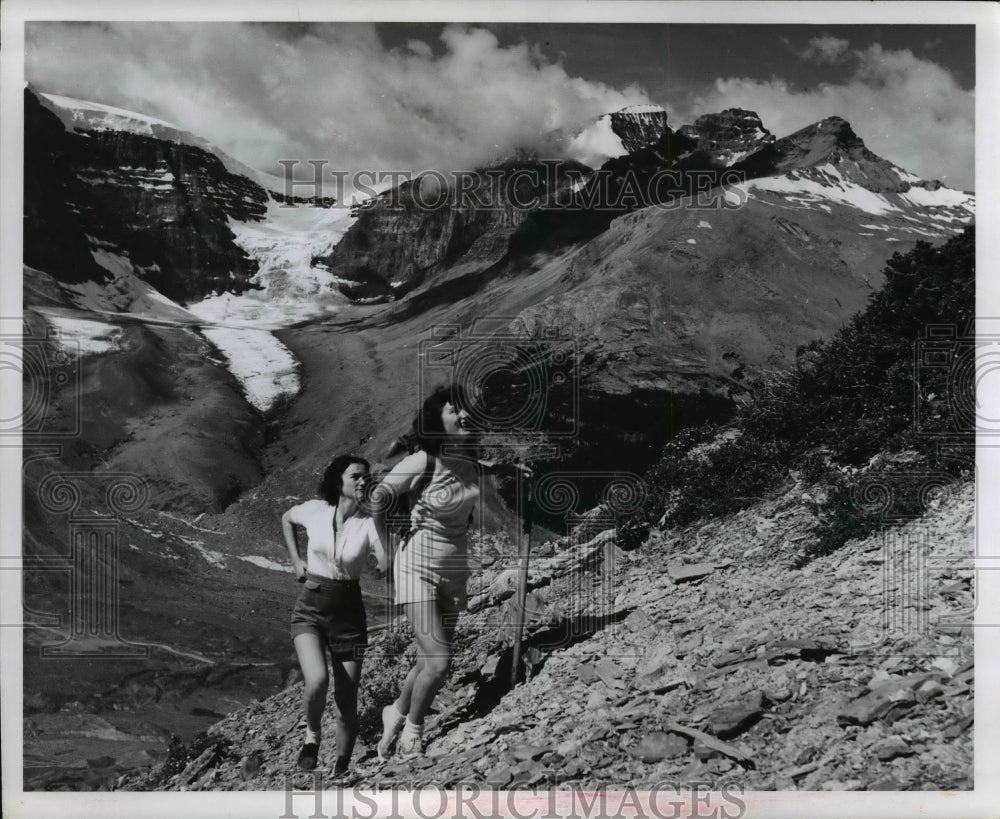 1960 Jasper National Park in the Canadian Rockies.-Historic Images