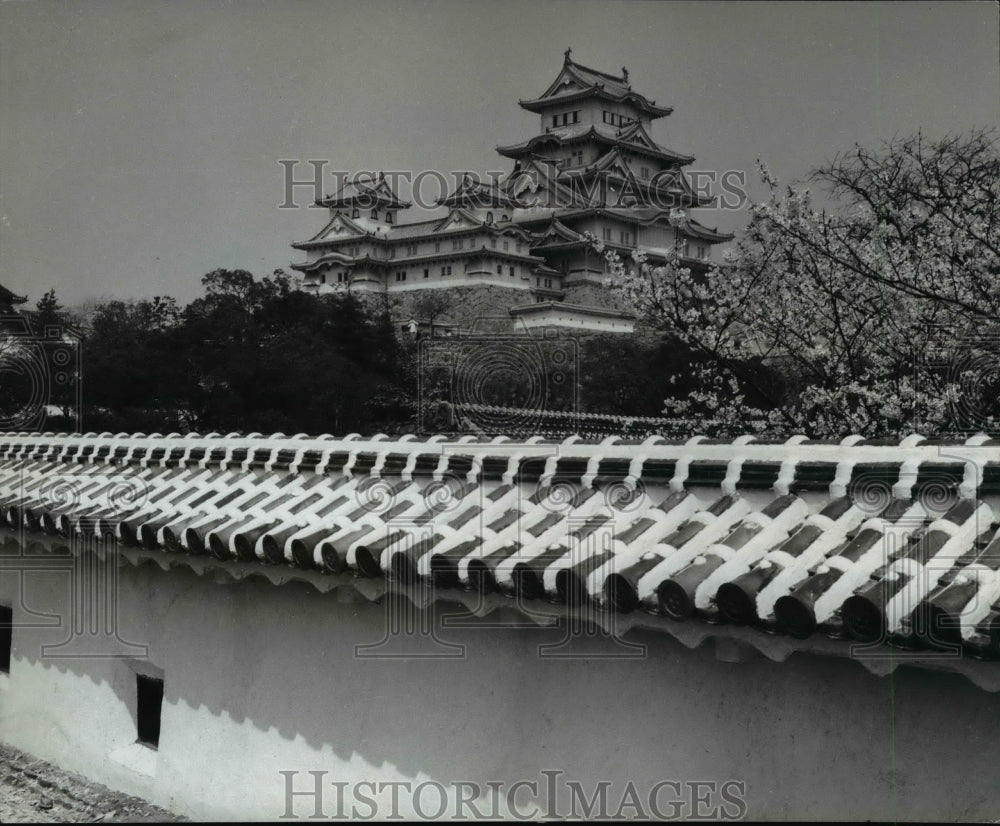 1983 Press Photo Himeji Castle built by General Hideyoshi in 1581 - cvb18944 - Historic Images