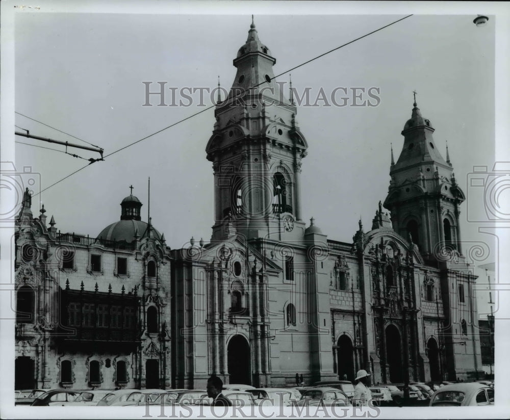 1985 Press Photo Cathedral of Lima - cvb19020 - Historic Images