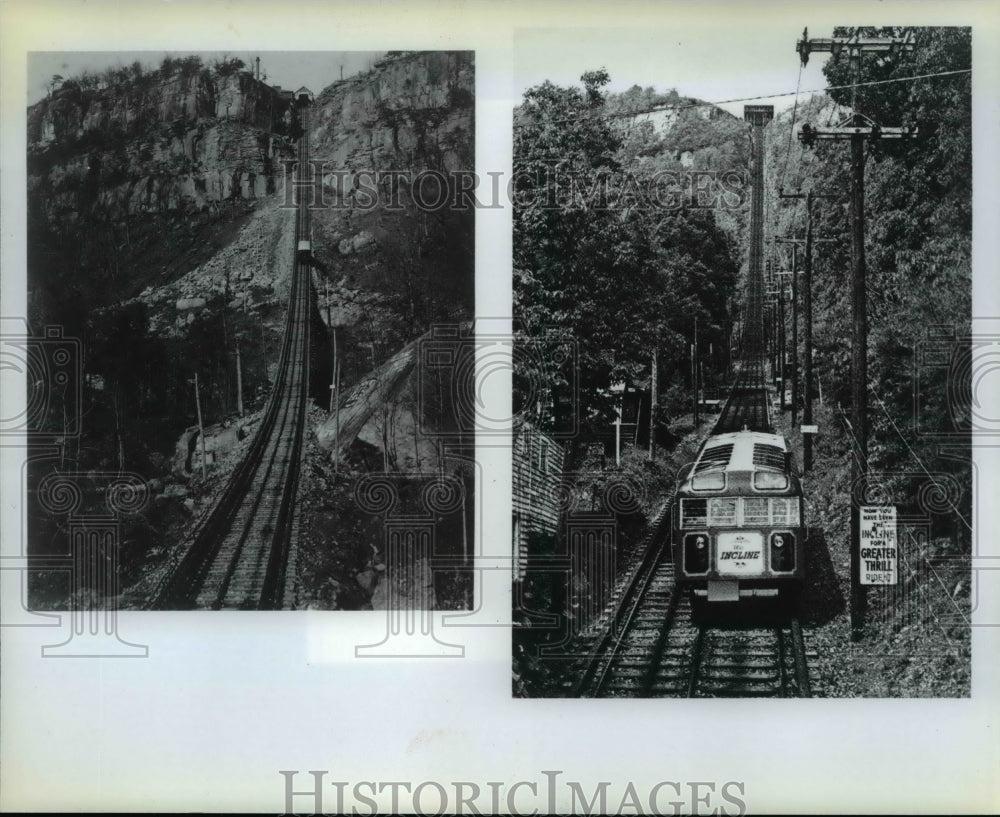 1981 Press Photo Lookout Mountain Incline Railway in Tennessee - cvb19035 - Historic Images