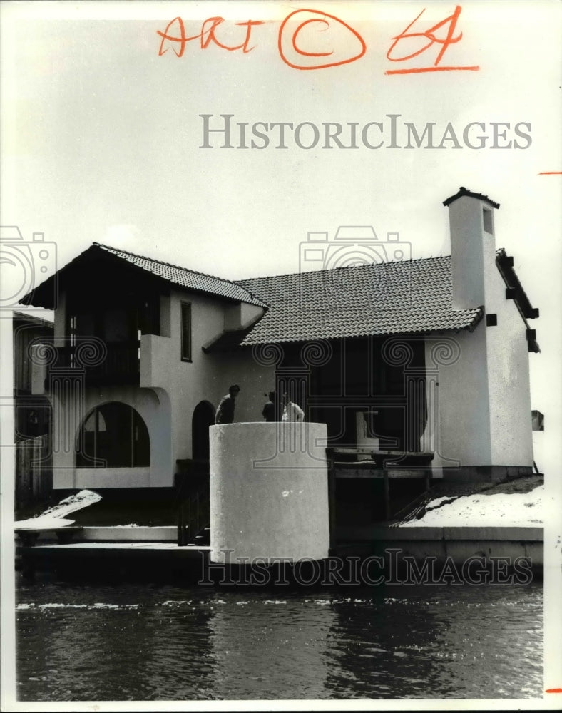 1976 Press Photo Padre Island Texas - cvb19149 - Historic Images