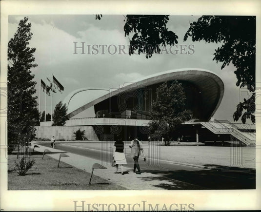1963 Building Convention Center at West Berlin Germany-Historic Images