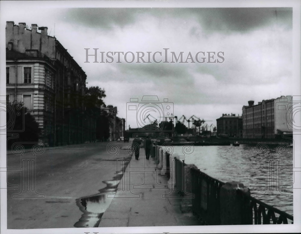 1968 One of the many canals in Leningrand, Russia-Historic Images