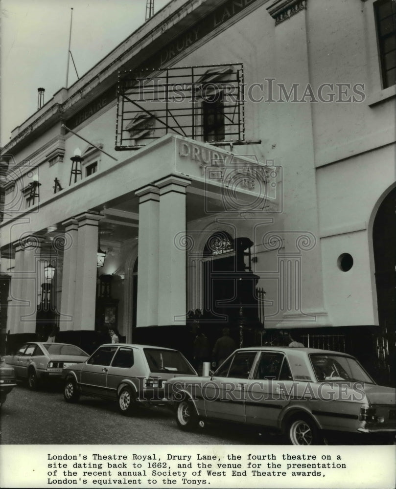 1984 Press Photo London&#39;s Theatre Royal, Drury Lane - cvb19544 - Historic Images