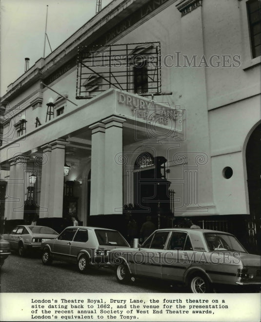 1984 Press Photo London's Theatre Royal, Drury Lane - cvb19544 - Historic Images