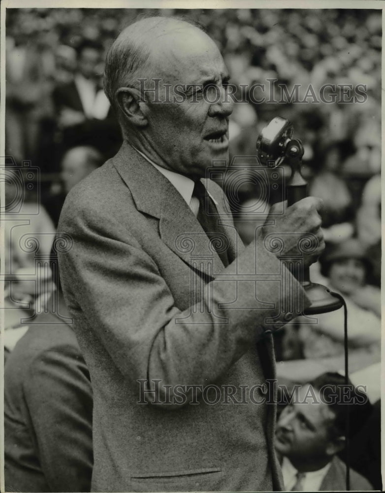 1932, Governor White opens stadium - cvb19563 - Historic Images