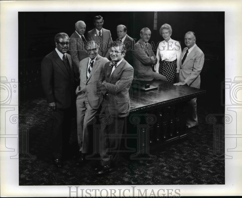 1980 Press Photo Eight District Court of Appeals - cvb19742 - Historic Images