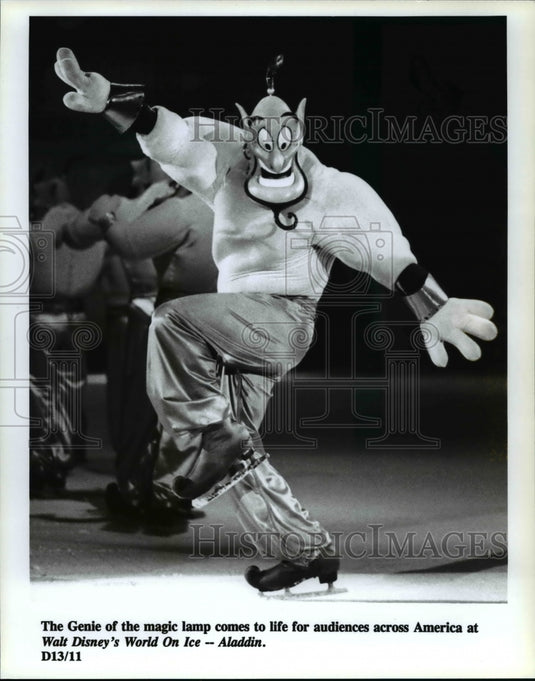 1994 Press Photo Walt Disney's World on Ice -Aladdin. - cvb19866 - Historic Images
