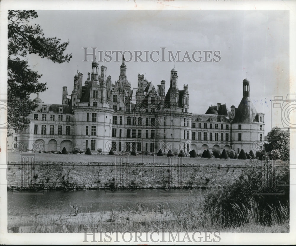 1968 Chateau de Chambord Lovie Valley, France Chateaux-Historic Images