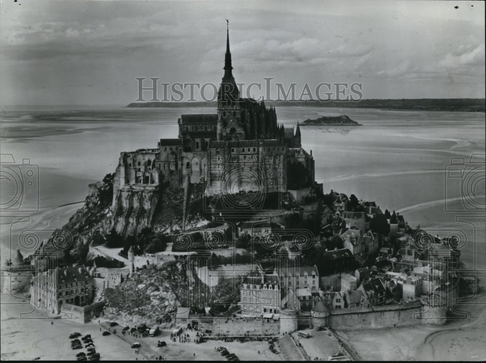 1966 Abbey of Mont. St. Michel, France-Historic Images