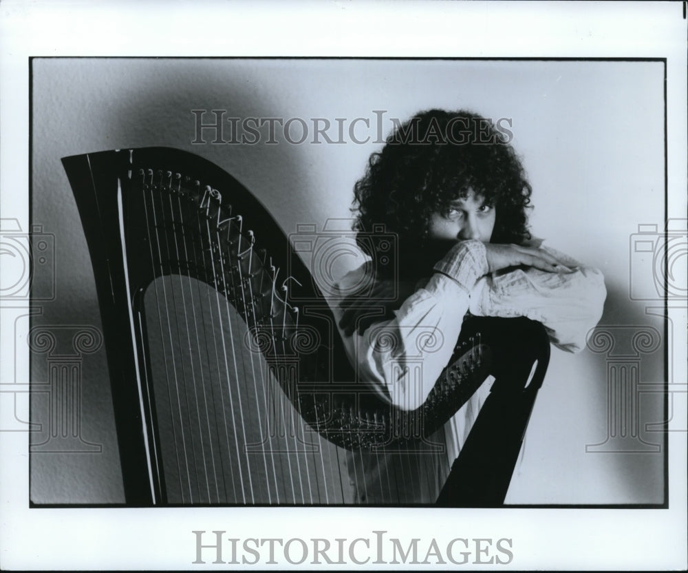 1985 Press Photo Andreas Vollenweider - cvb20312 - Historic Images