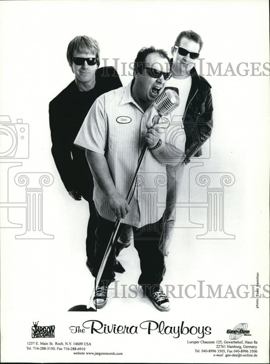 Press Photo The Riviera Playboys - cvb20450 - Historic Images