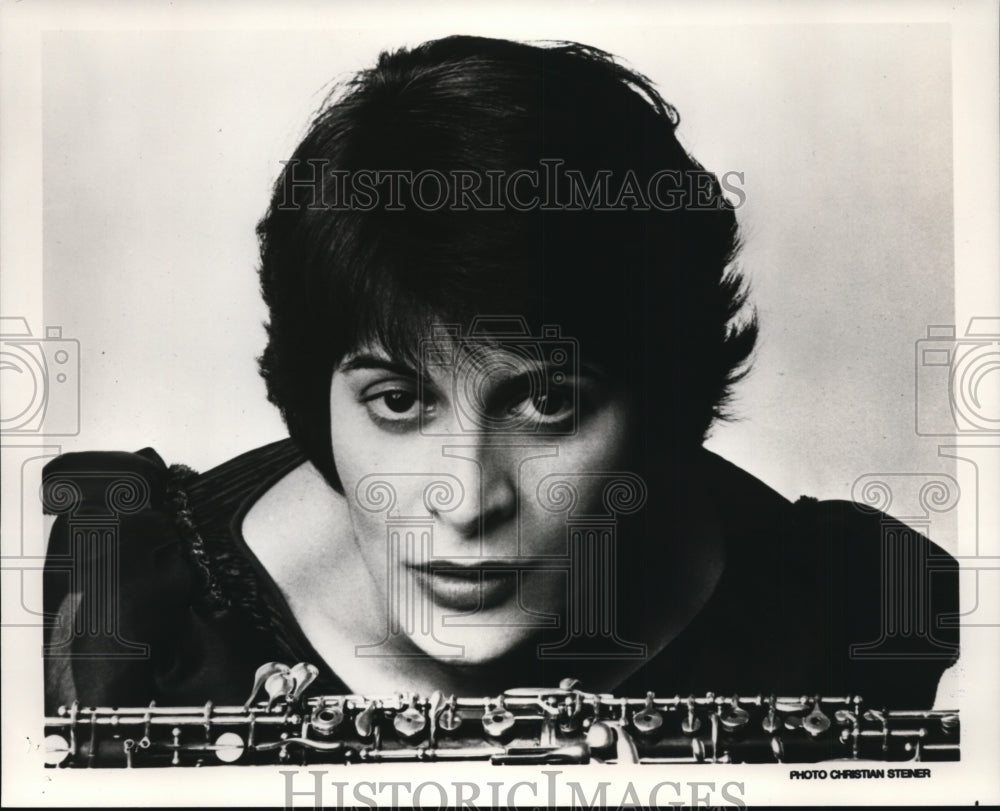 1986 Press Photo Blaine Douglas - Cleveland, Ohio Institute of Music - cvb20609 - Historic Images