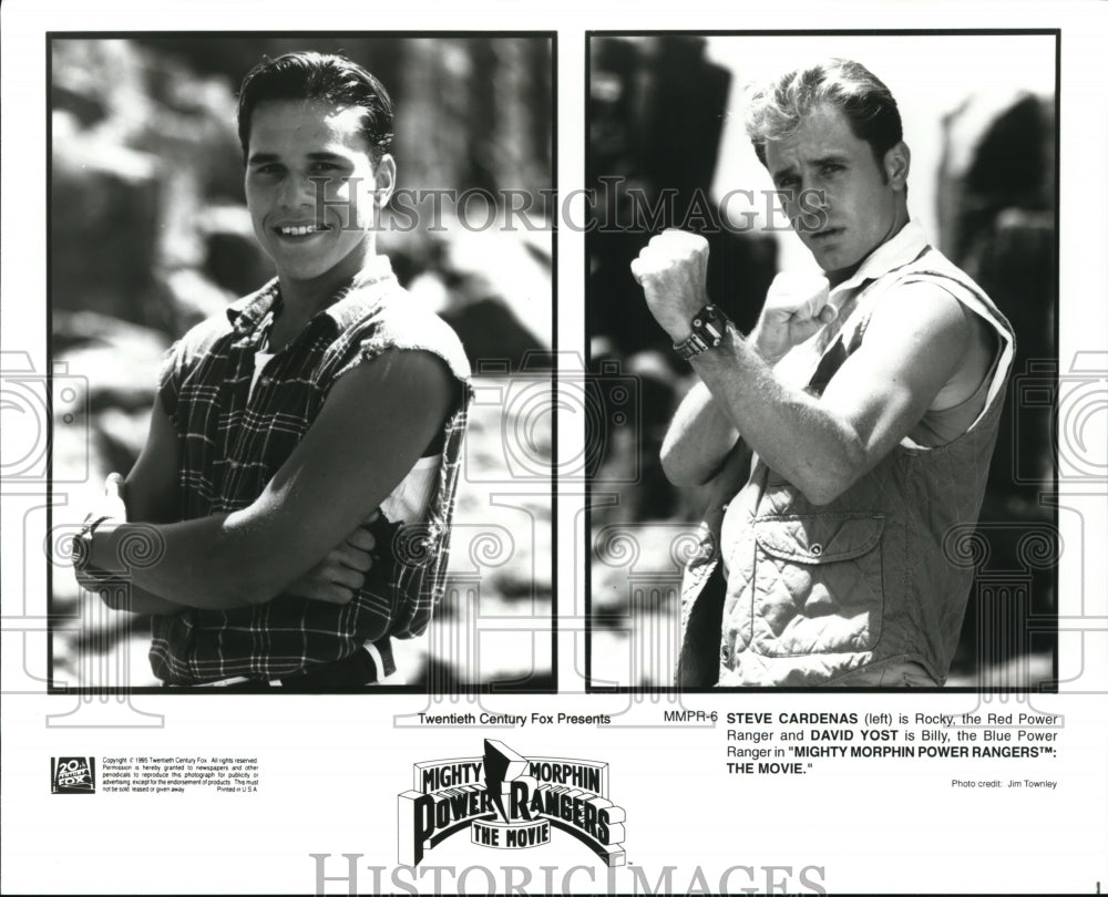 Press Photo Mighty Morphin "Power Ranger" the movie - cvb20856 - Historic Images