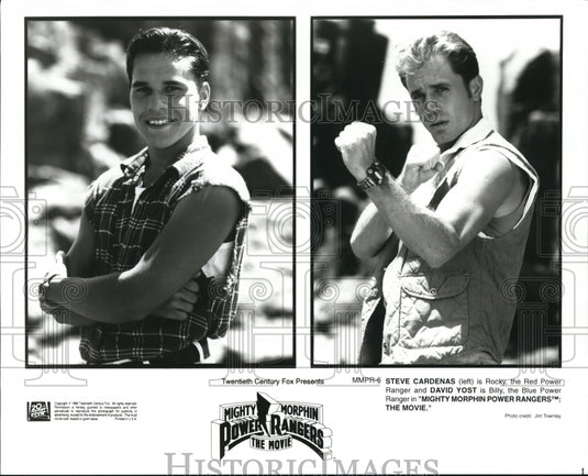 Press Photo Mighty Morphin "Power Ranger" the movie - cvb20856 - Historic Images