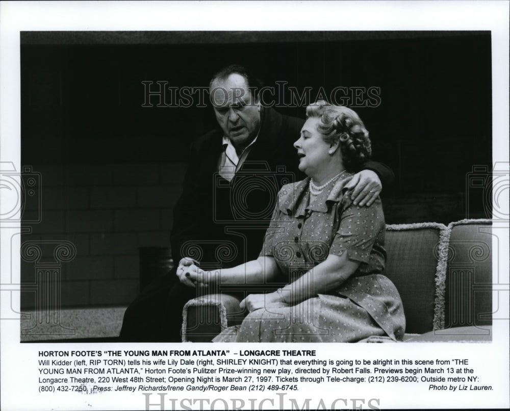 1998 Press Photo The Young Man frm Atlanta, Play - cvb20908 - Historic Images