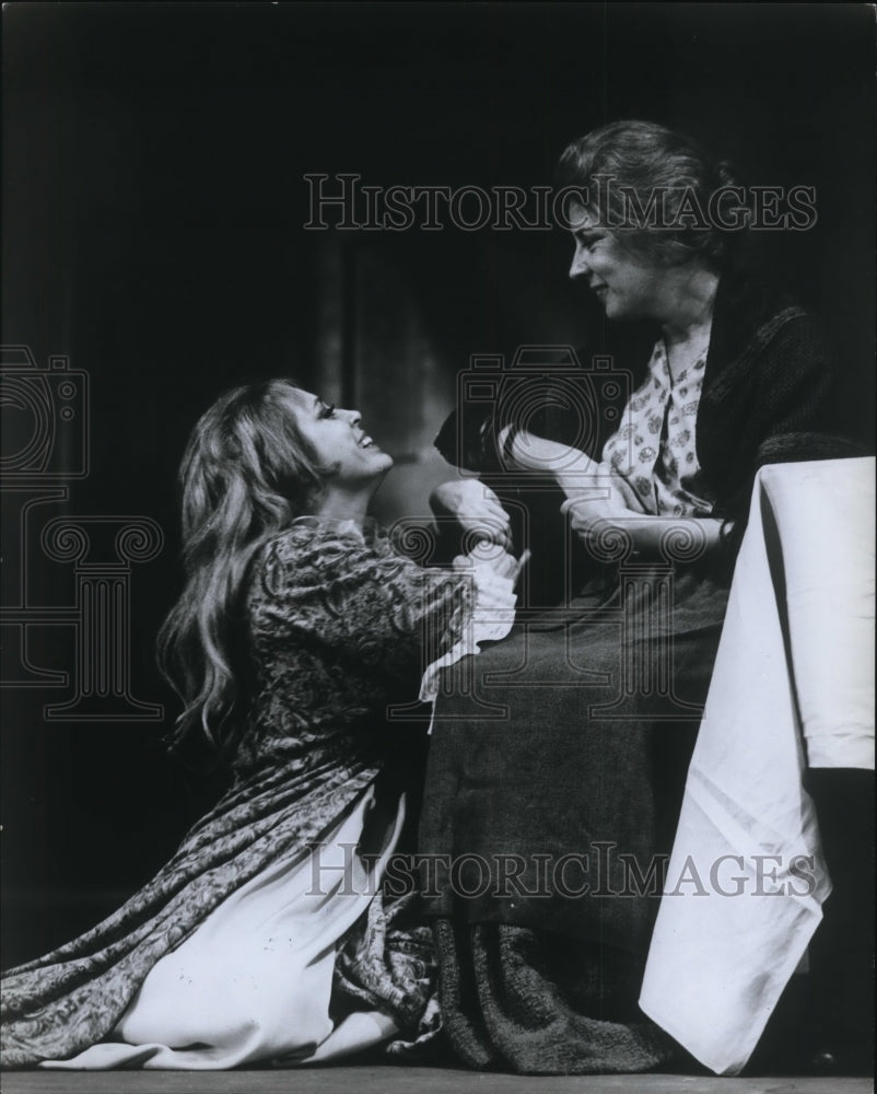 1967 Priscilla Morrill &amp; Jeanne Hipple in A Touch of the Poet-Historic Images
