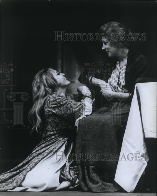 1967 Priscilla Morrill & Jeanne Hipple in A Touch of the Poet-Historic Images