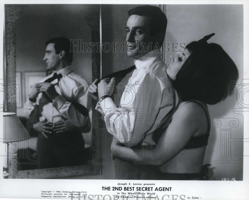 1966 Press Photo Tom Adams in "The 2nd Best Secret Agent." - cvb21141 - Historic Images