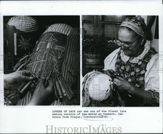 Press Photo Lace - cvb21251 - Historic Images