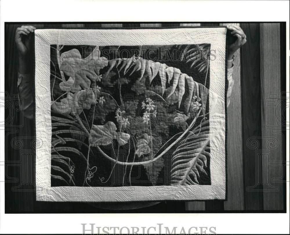 1986 Press Photo Quilts - cvb21257 - Historic Images