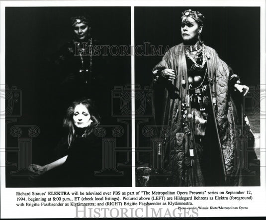 Press Photo Richard Strauss ELEKTRA - cvb21321 - Historic Images