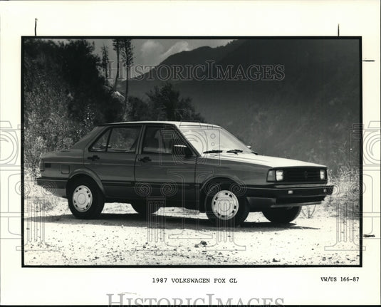 1987 Press Photo Volkswagen Fox - cvb21371 - Historic Images