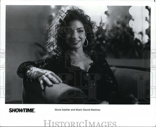 1969 Press Photo Gloria Estefan and Miami Sound Machine - cvb21425- Historic Images