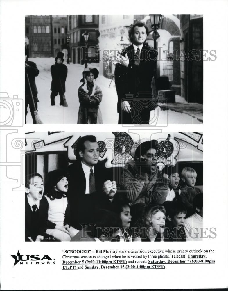 1997, Bill Murray-Scrooged star - cvb21461 - Historic Images