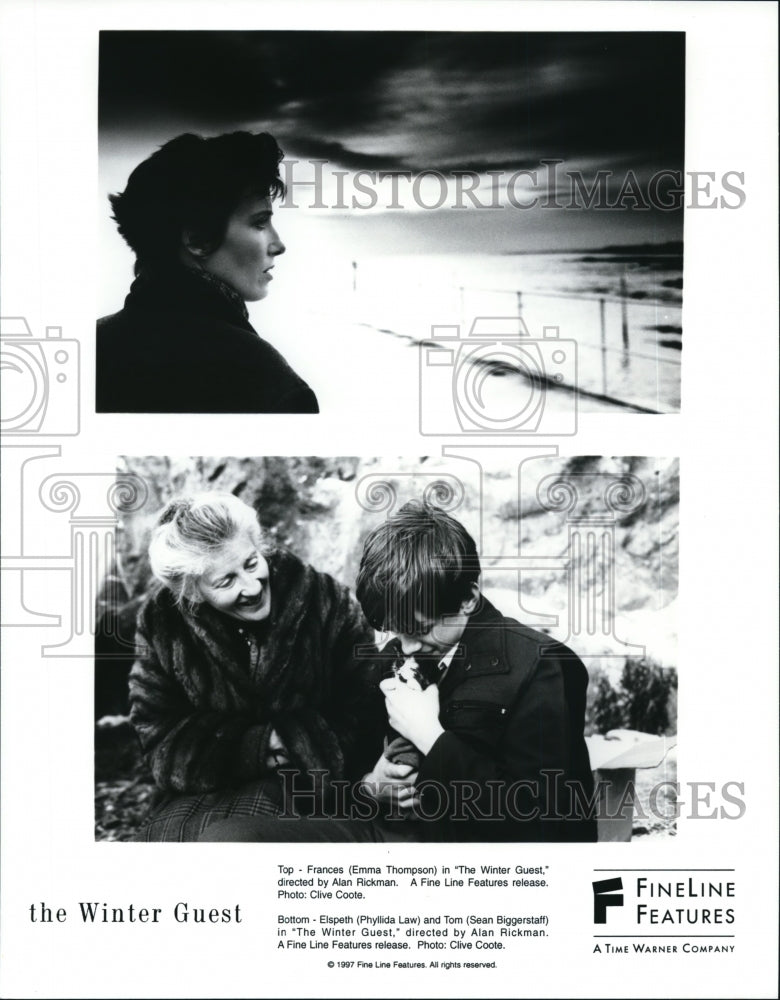 Press Photo Emma Thompson, Elspeth and Tom-The Winter Guest - cvb21515 - Historic Images