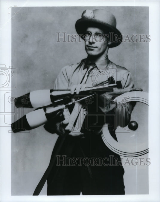 1987, Fred Anderson's "The Mizmo Comedy Theatre" at Great Lakes - Historic Images