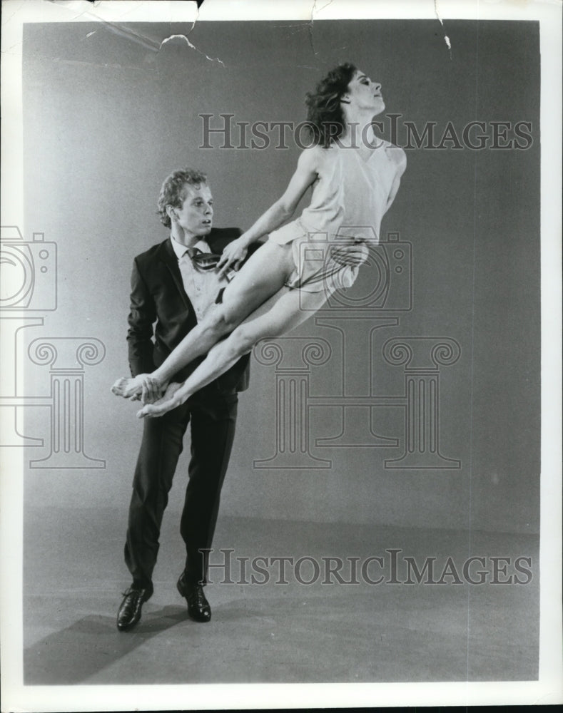 Press Photo Dancers Jan Leys, Angeline Wolf - cvb21528 - Historic Images